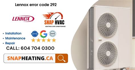 Lennox code 292. Things To Know About Lennox code 292. 